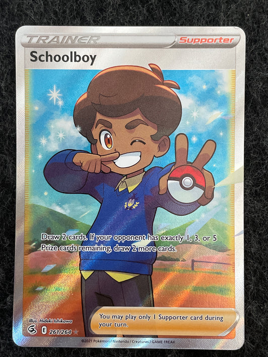 2022 Pokemon SWSH Fusion Strike 261/236 Schoolboy