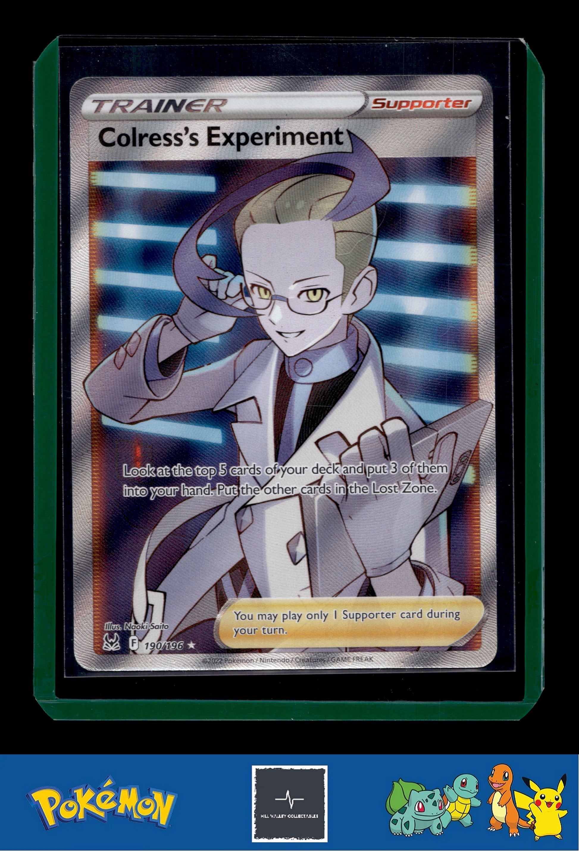 2022 Pokemon SWSH Lost Origin 190/196 Colress's Experiment