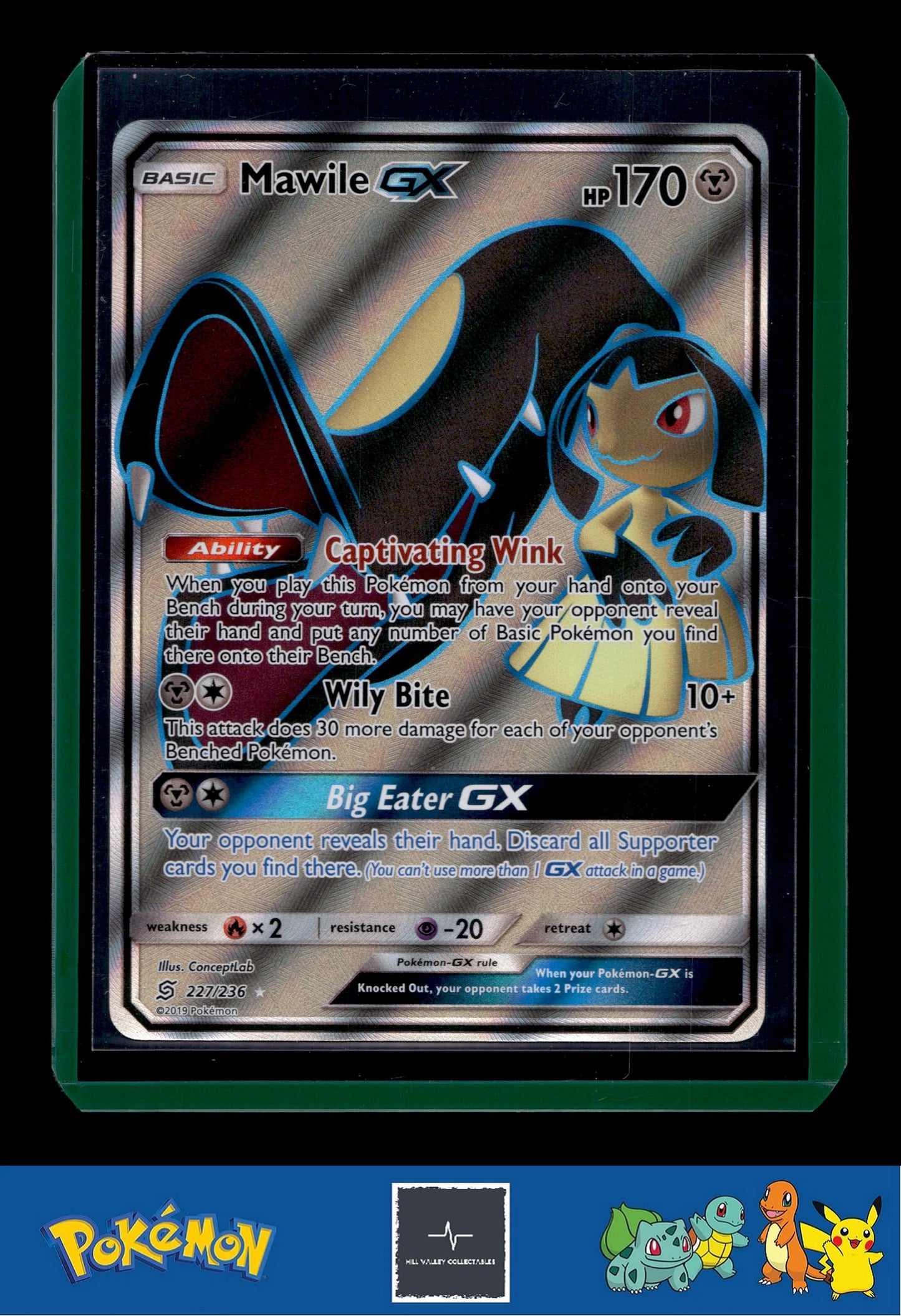 2019 Pokemon SM Unified Minds 227/236 Mawile GX