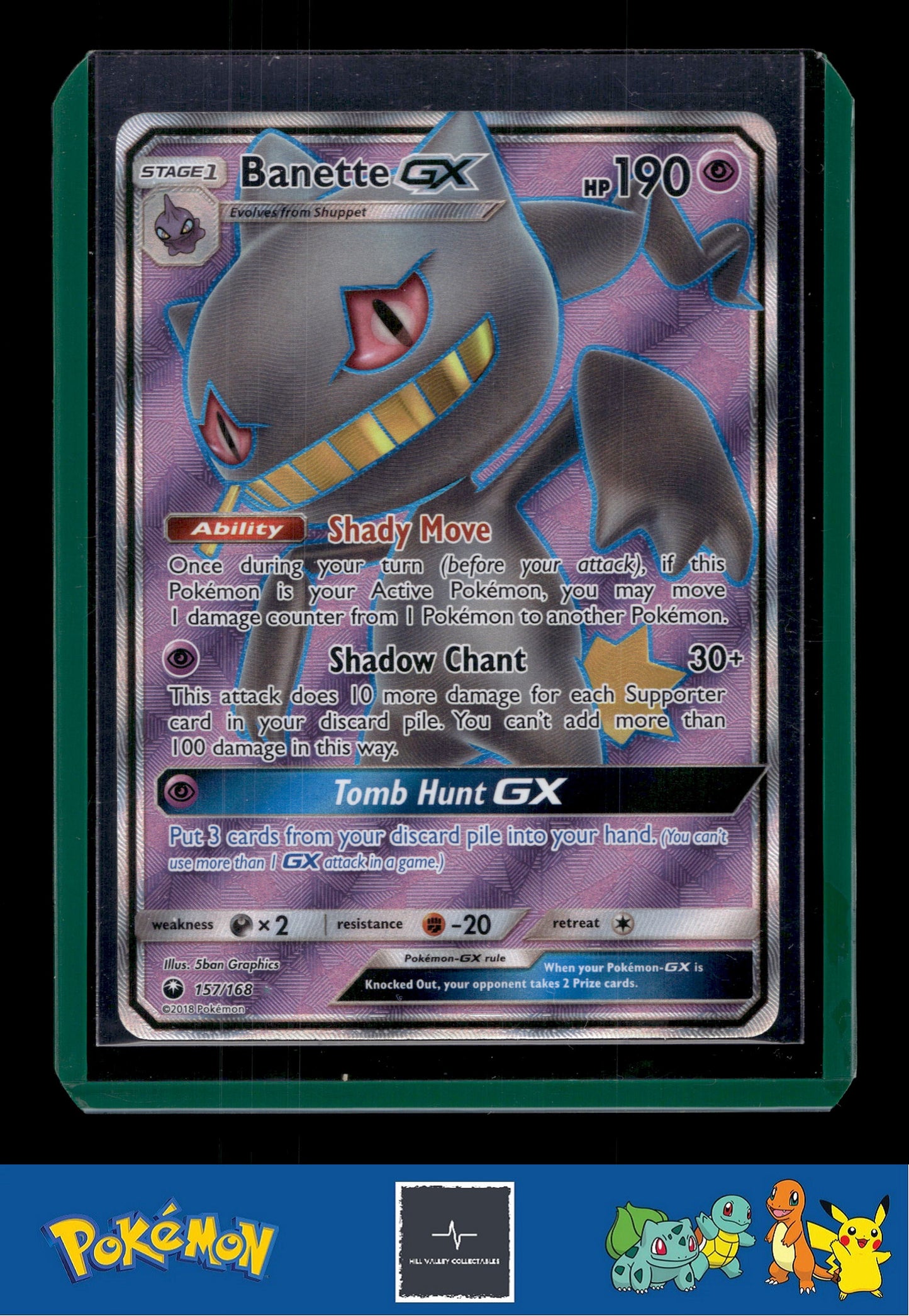 2018 SM Celestial Storm 157/168 Banette GX