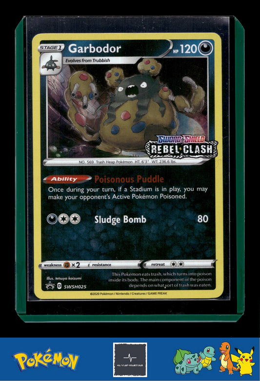 2020 SWSH Sword & Shield Promo SWSH025 Garbodor Prerelease