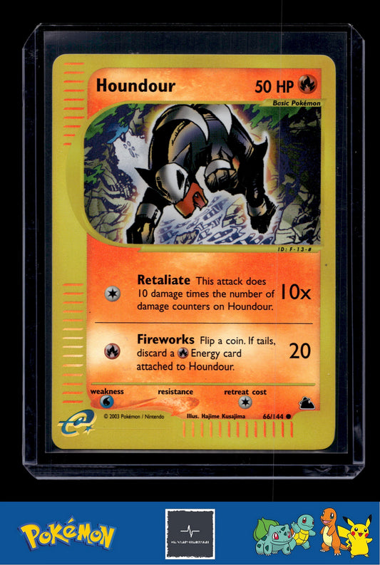 2003 Pokemon Skyridge 066/144 Houndour Reverse