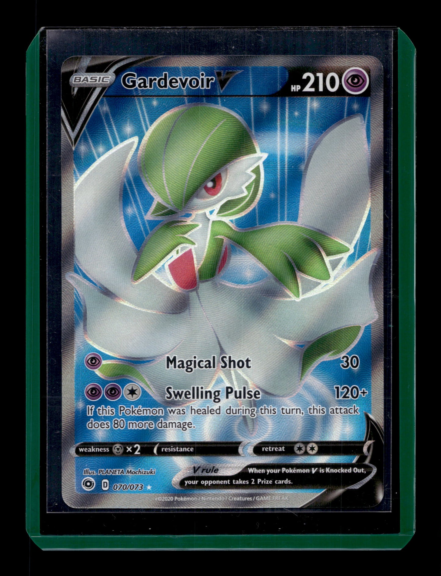 2020 Pokemon SWSH Champions Path 070/073 Gardevoir V